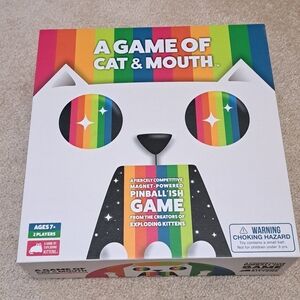 A Game Of Cat And Mouth Board Game Pinball Family Game Night Party